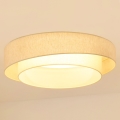 Brilagi - LED Stmívatelné stropní svítidlo SHINE LED/24W/230V pr. 60 cm 3000/4000/6500K krémová + dálkové ovládání
