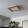 Brilagi - LED Stmívatelné stropní svítidlo SLIMFRAME WOOD LED/25W/230V 34x34 cm 3000-6000K hnědá + dálkové ovládání
