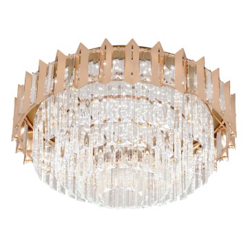 Brilagi - LED Stmívatelné stropní svítidlo SPECTRA LED/45W/230V 3000-6000K pr. 48 cm zlatá + dálkové ovládání