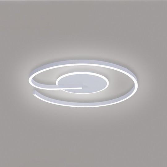 Brilagi - LED Stmívatelné stropní svítidlo SPIRAL LED/56W/230V 3000/4000/6000K + dálkové ovládání