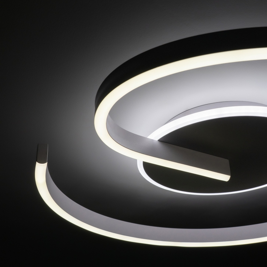 Brilagi - LED Stmívatelné stropní svítidlo SPIRAL LED/56W/230V pr. 50 cm 3000/4000/6000K + dálkové ovládání