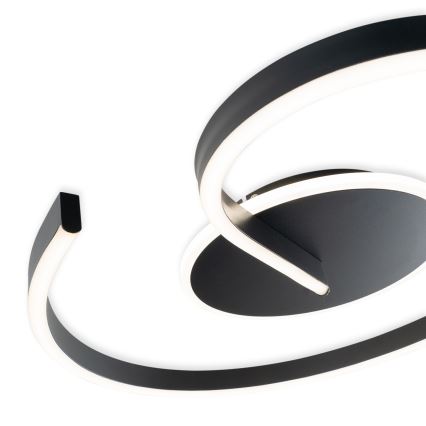 Brilagi - LED Stmívatelné stropní svítidlo SPIRAL LED/56W/230V pr. 50 cm 3000/4000/6000K + dálkové ovládání