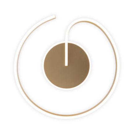 Brilagi - LED Stmívatelné stropní svítidlo SPIRAL LED/56W/230V pr. 50 cm 3000/4000/6000K + dálkové ovládání