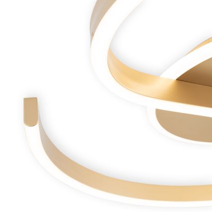 Brilagi - LED Stmívatelné stropní svítidlo SPIRAL LED/56W/230V pr. 50 cm 3000/4000/6000K + dálkové ovládání