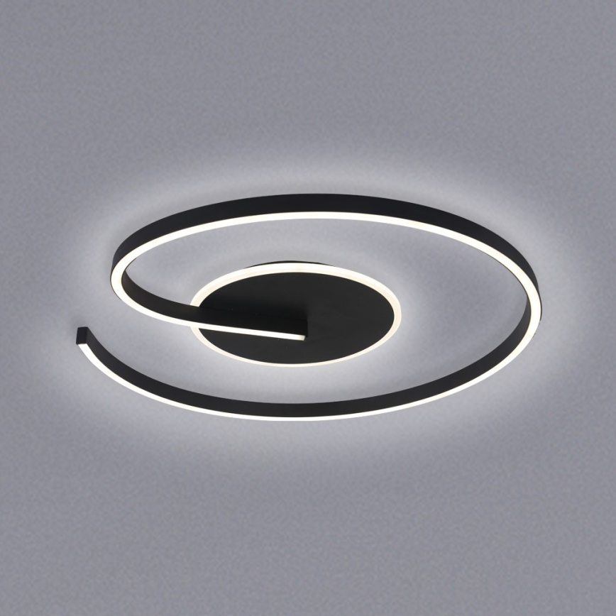 Brilagi - LED Stmívatelné stropní svítidlo SPIRAL LED/56W/230V pr. 50 cm 3000/4000/6000K + dálkové ovládání