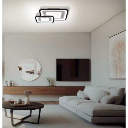 Brilagi - LED Stmívatelné stropní svítidlo TANDORA LED/49W/230V 3000/4000/6000K + dálkové ovládání