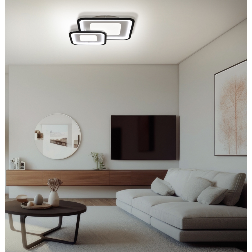 Brilagi - LED Stmívatelné stropní svítidlo TANDORA LED/49W/230V 3000/4000/6000K + dálkové ovládání