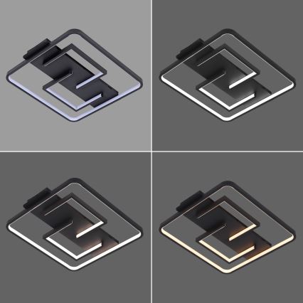 Brilagi - LED Stmívatelné stropní svítidlo VELO LED/34W/230V 3000/4000/6000K + dálkové ovládání