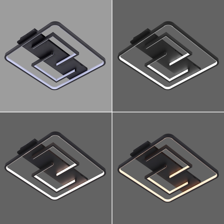 Brilagi - LED Stmívatelné stropní svítidlo VELO LED/34W/230V 3000/4000/6000K + dálkové ovládání