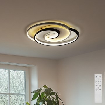 Brilagi - LED Stmívatelné stropní svítidlo VELO LED/52W/230V 38x48 cm 3000/4000/6000K + dálkové ovládání