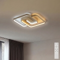 BRILAGI - LED Stmívatelné stropní svítidlo VELO LED/64W/230V 3000-6500K 48x48 cm béžová + dálkové ovládání