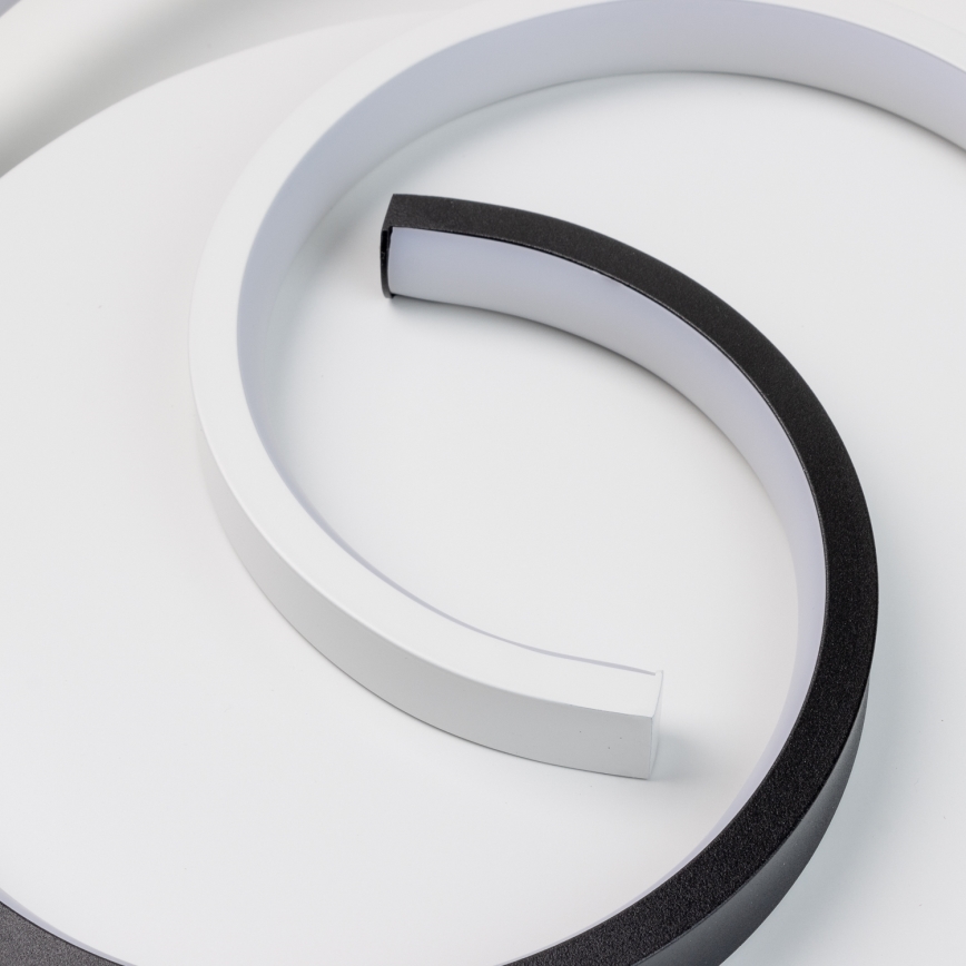 Brilagi - LED Stmívatelné stropní svítidlo VELO XL LED/83W/230V 3000-6500K 46,7x59,5 cm + dálkové ovládání