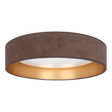 Brilagi - LED Stmívatelné stropní svítidlo VELVET SMART VARI LED/24W/230V 3000-6500K pr. 45 cm hnědá/zlatá + dálkové ovládání