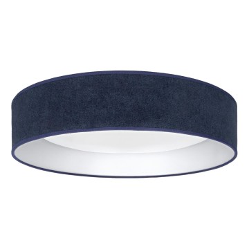Brilagi - LED Stmívatelné stropní svítidlo VELVET SMART VARI LED/24W/230V 3000-6500K pr. 45 cm modrá + dálkové ovládání