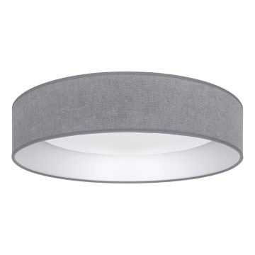Brilagi - LED Stmívatelné stropní svítidlo VELVET SMARTIX LED/24W/230V 3000-6000K pr. 45 cm šedá Wi-Fi Tuya Beacon + dálkové ovládání