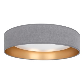 Brilagi - LED Stmívatelné stropní svítidlo VELVET SMARTIX LED/24W/230V 3000-6000K pr. 45 cm šedá/zlatá Wi-Fi Tuya Beacon + dálkové ovládání