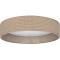 Brilagi - LED Stmívatelné stropní svítidlo VELVET SMARTIX LED/36W/230V 3000-6000K pr. 55 cm béžová Wi-Fi Tuya Beacon + dálkové ovládání