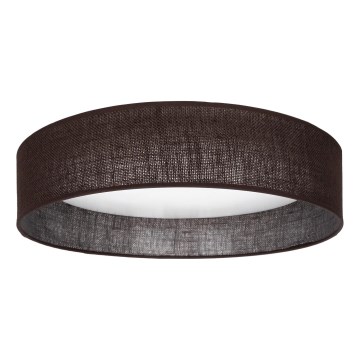 Brilagi - LED Stmívatelné stropní svítidlo VELVET SMARTIX LED/36W/230V 3000-6000K pr. 55 cm hnědá Wi-Fi Tuya Beacon + dálkové ovládání