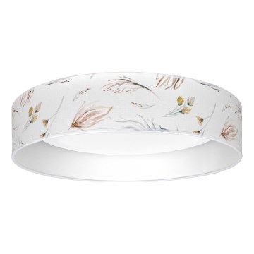 Brilagi - LED Stmívatelné stropní svítidlo VELVET SMARTIX STARS LED/24W/230V 3000-6000K pr. 45 cm bílá/květiny Wi-Fi Tuya Beacon + dálkové ovládání