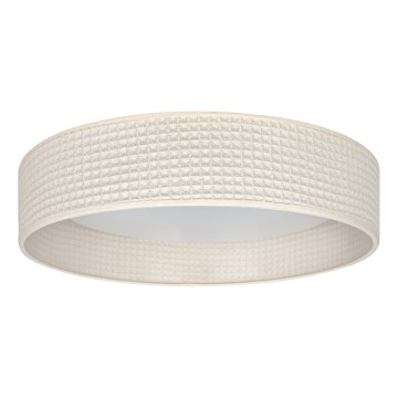 Brilagi - LED Stmívatelné stropní svítidlo VELVET SMARTIX STARS LED/24W/230V 3000-6000K pr. 45 cm krémová Wi-Fi Tuya Beacon + dálkové ovládání