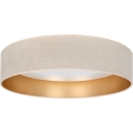 Brilagi - LED Stmívatelné stropní svítidlo VELVET SMARTIX STARS LED/24W/230V 3000-6000K pr. 45 cm krémová/zlatá Wi-Fi Tuya Beacon + dálkové ovládání
