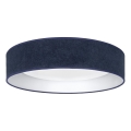 Brilagi - LED Stmívatelné stropní svítidlo VELVET SMARTIX STARS LED/24W/230V 3000-6000K pr. 45 cm modrá Wi-Fi Tuya Beacon + dálkové ovládání