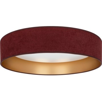 Brilagi - LED Stmívatelné stropní svítidlo VELVET SMARTIX STARS LED/24W/230V 3000-6000K pr. 45 cm vínová/zlatá Wi-Fi Tuya Beacon + dálkové ovládání