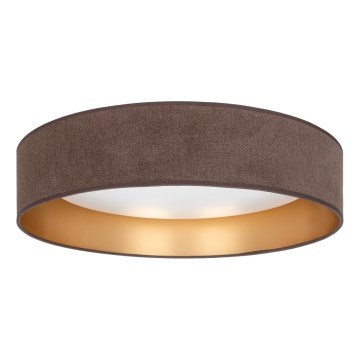 Brilagi - LED Stmívatelné stropní svítidlo VELVET SMARTIX STARS LED/36W/230V 3000-6000K pr. 55 cm hnědá/zlatá Wi-Fi Tuya Beacon + dálkové ovládání