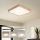 Brilagi - LED Stmívatelné stropní svítidlo WOODLINE SQUARE LED/80W/230V 3000-6000K dub 60x60 cm + dálkové ovládání