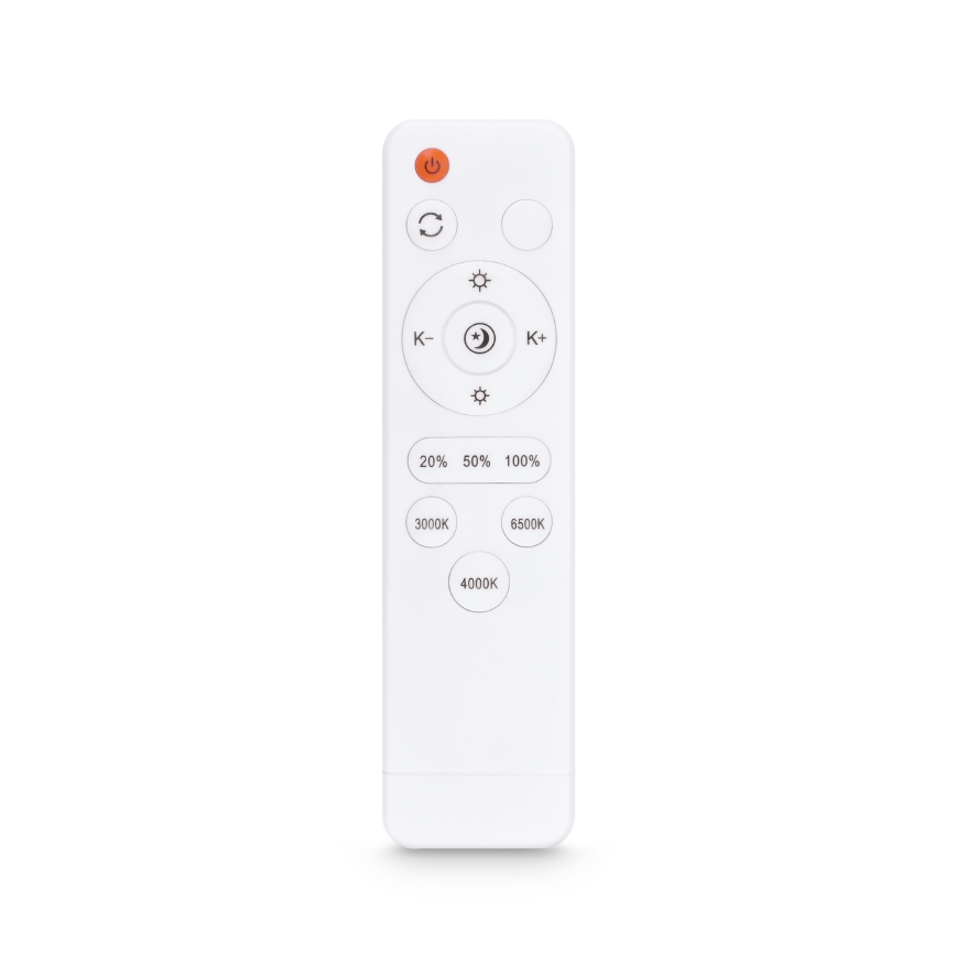 Brilagi - LED Stmívatelné stropní svítidlo ESTELA LED/48W/230V 3000-6500K pr. 40 cm bílá + dálkové ovládání