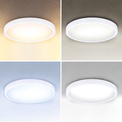 Brilagi - LED Stmívatelné stropní svítidlo ESTELA LED/48W/230V 3000-6500K ø 40 cm bílá + dálkové ovládání