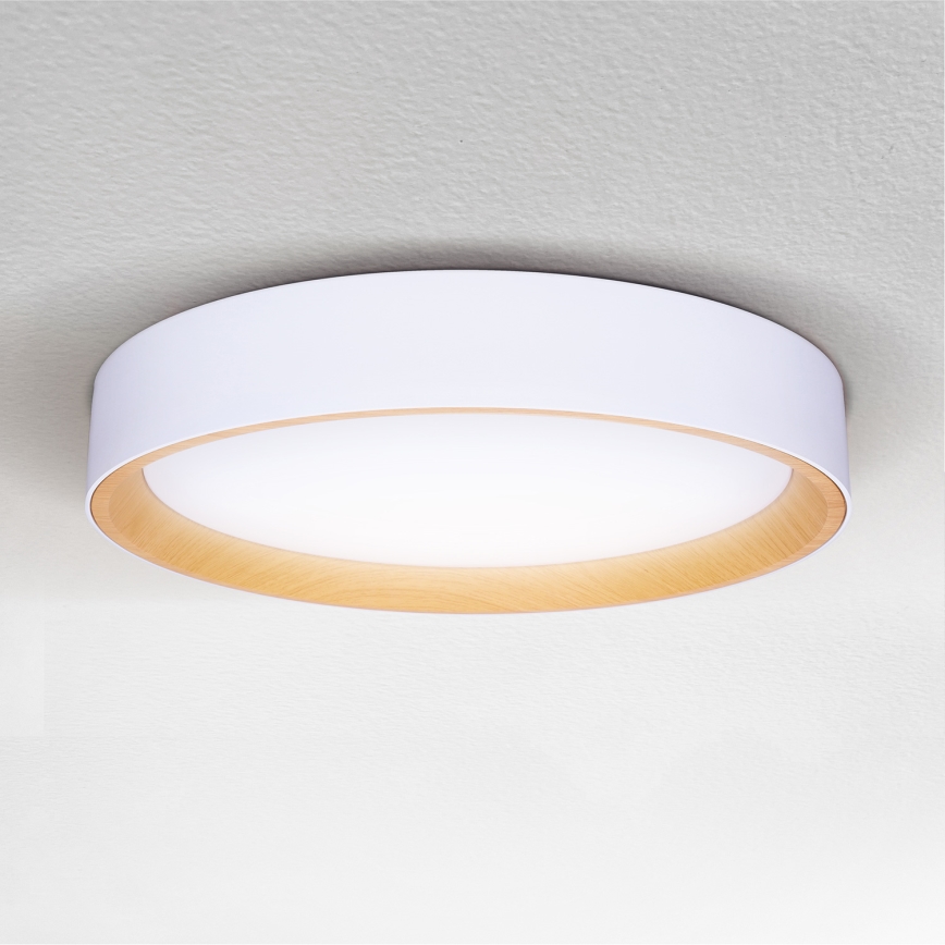 Brilagi - LED Stmívatelné stropní svítidlo LARIOS LED/60W/230V 3000-6500K ø 49 cm bílá + dálkové ovládání