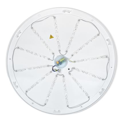 Brilagi - LED Stmívatelné stropní svítidlo PILANA LED/72W/230V 3000-6500K dub/černá pr. 80 cm + dálkové ovládání