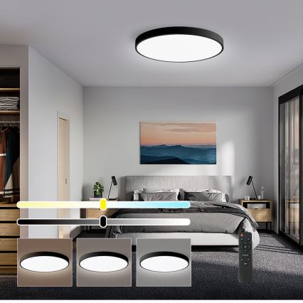 Brilagi - LED Stmívatelné stropní svítidlo POOL SMART LED/60W/230V 3000-6000K 50 cm + dálkové ovládání