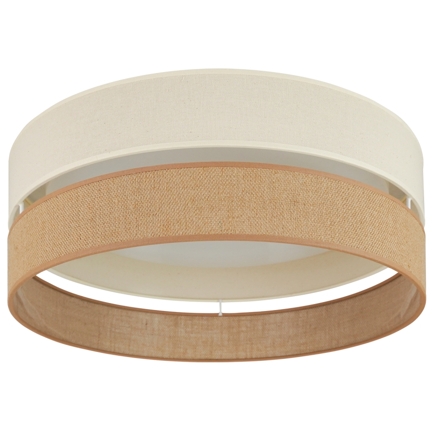 Brilagi - LED Stmívatelné stropní svítidlo ROYAL YUTE LED/24W/230V pr. 45 cm 3000/4000/6500K béžová/krémová  + dálkové ovládání