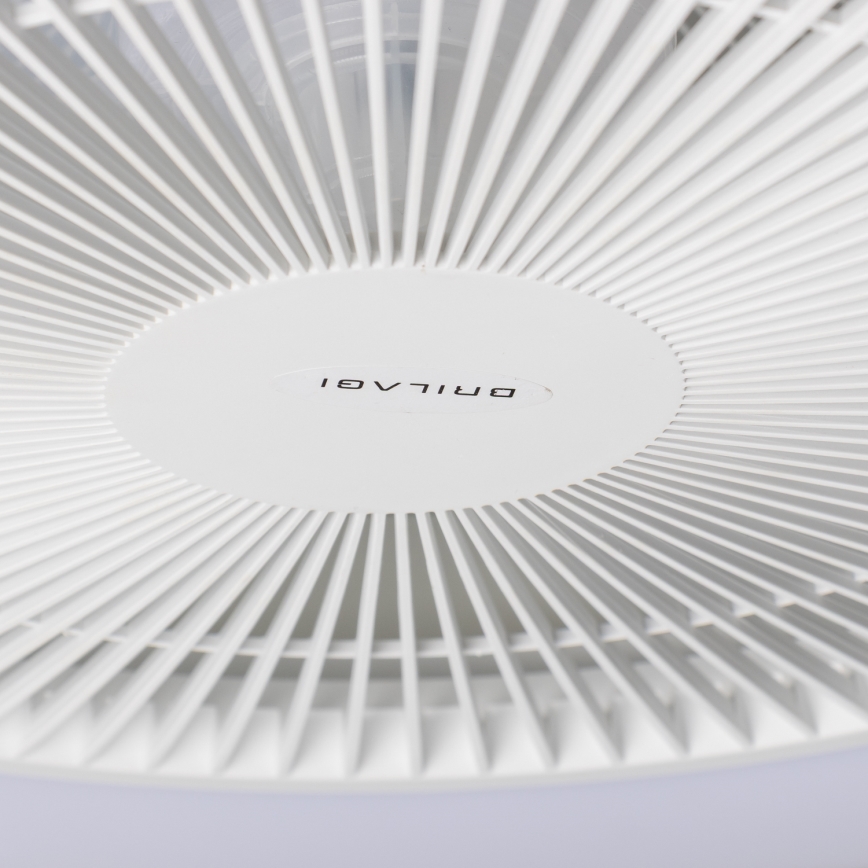 Brilagi - LED Stmívatelné svítidlo s ventilátorem AURA LED/38W/230V 3000-6000K bílá + dálkové ovládání
