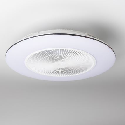 Brilagi - LED Stmívatelné svítidlo s ventilátorem AURA LED/38W/230V 3000-6000K bílá + dálkové ovládání