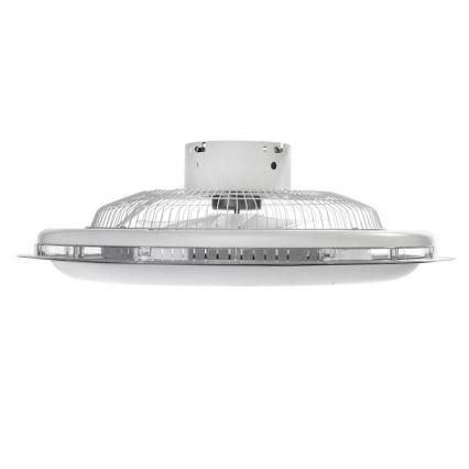 Brilagi - LED Stmívatelné stropní svítidlo s ventilátorem RONDA LED/65W/230V 3000-6500K černá + dálkové ovládání
