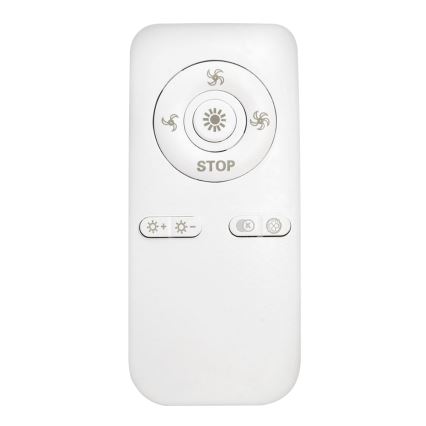 Brilagi - LED Stmívatelné stropní svítidlo s ventilátorem RONDA LED/65W/230V 3000-6500K černá + dálkové ovládání