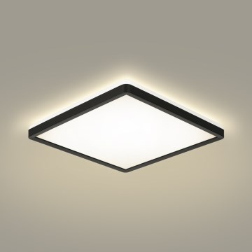 Brilagi - LED Stmívatelné svítidlo se senzorem pohybu a soumraku ULTRA SLIM LED/18W/230V 30x30 cm + dálkové ovládání