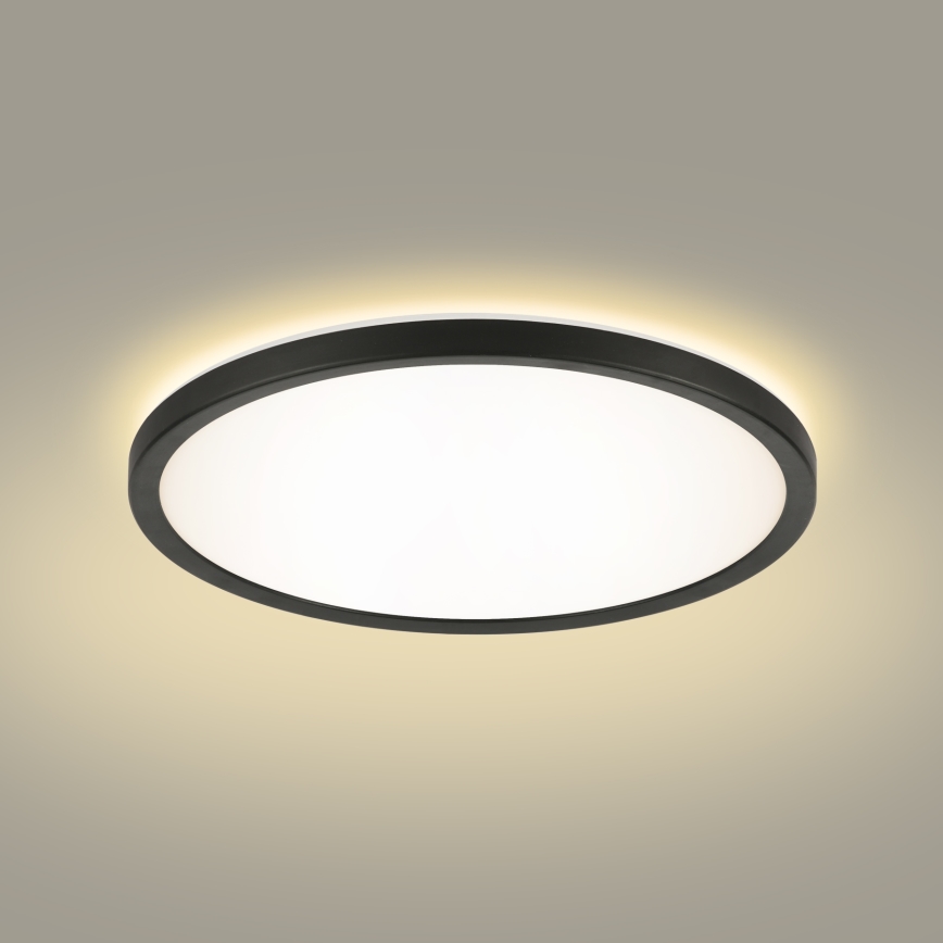 Brilagi - LED Stmívatelné svítidlo se senzorem pohybu a soumraku ULTRA SLIM LED/18W/230V pr. 30 cm + dálkové ovládání