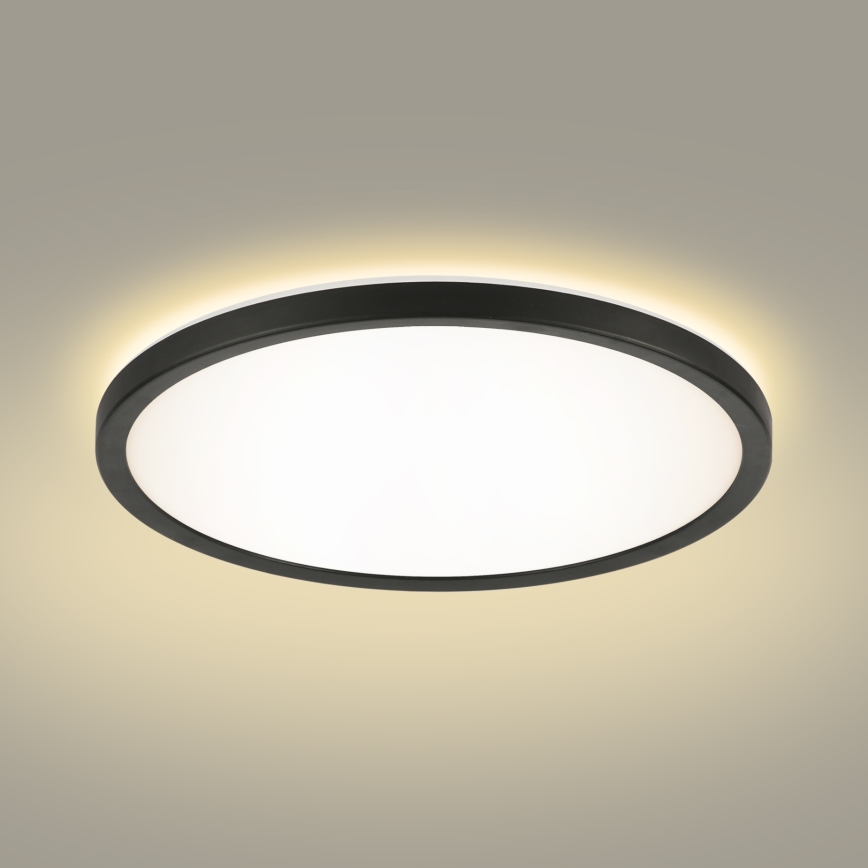 Brilagi - LED Stmívatelné svítidlo se senzorem senzorem pohybu a soumraku ULTRA SLIM LED/24W/230V pr. 42 cm + dálkové ovládání