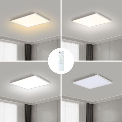 Brilagi - LED Stmívatelné stropní svítidlo SLIMFRAME LED/36W/230V 45x45 cm 3000-6000K bílá + dálkové ovládání