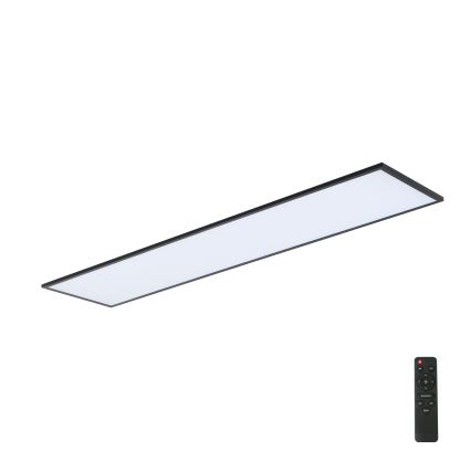 Brilagi - LED Stmívatelné stropní svítidlo SLIMFRAME LED/58W/230V 120x30 cm 3000-6000K černá + dálkové ovládání