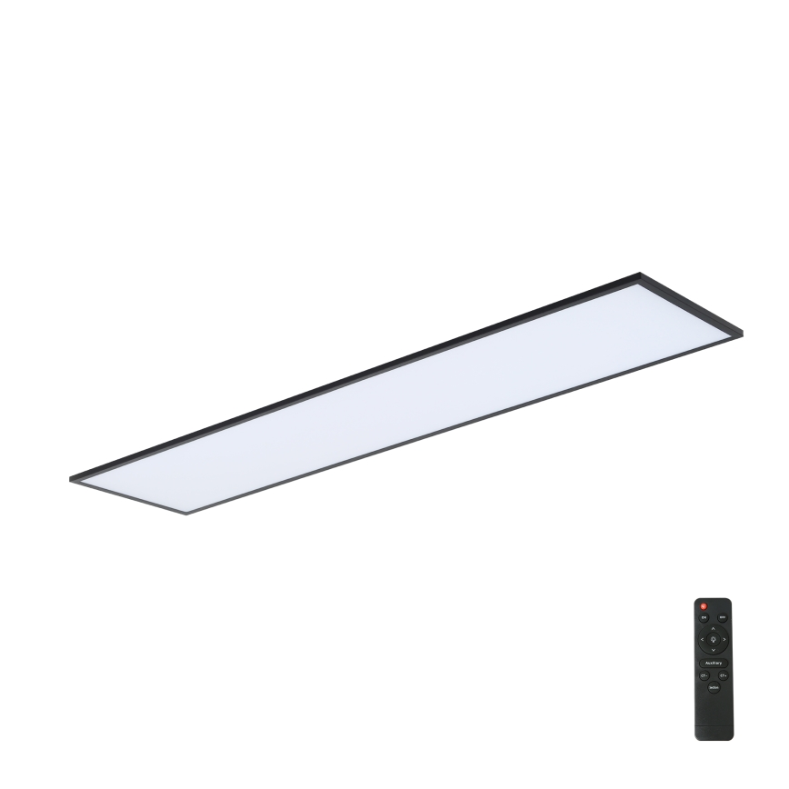 Brilagi - LED Stmívatelné stropní svítidlo SLIMFRAME LED/58W/230V 120x30 cm 3000-6000K černá + dálkové ovládání