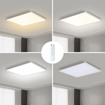Brilagi - LED Stmívatelné stropní svítidlo SLIMFRAME LED/58W/230V 60x60 cm 3000-6000K bílá + dálkové ovládání