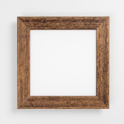 Brilagi - LED Stmívatelné stropní svítidlo SLIMFRAME WOOD LED/25W/230V 34x34 cm 3000-6000K hnědá + dálkové ovládání