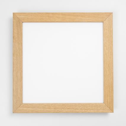 Brilagi - LED Stmívatelné stropní svítidlo SLIMFRAME WOOD LED/36W/230V 49,5x49,5 cm 3000-6000K hnědá + dálkové ovládání