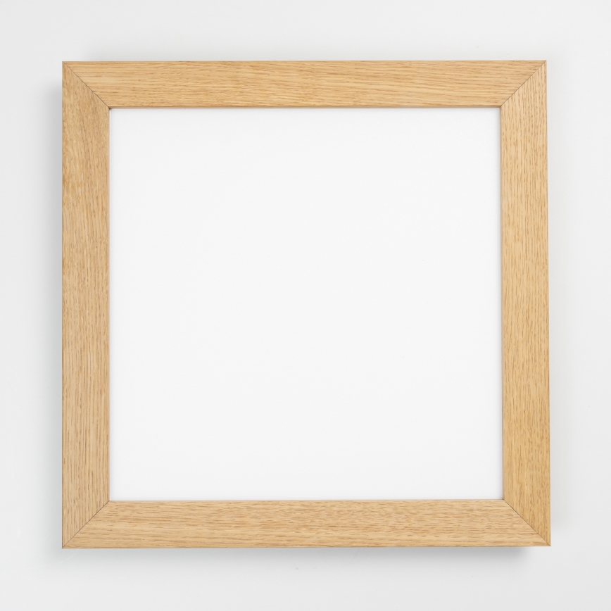 Brilagi - LED Stmívatelné stropní svítidlo SLIMFRAME WOOD LED/36W/230V 49,5x49,5 cm 3000-6000K hnědá + dálkové ovládání