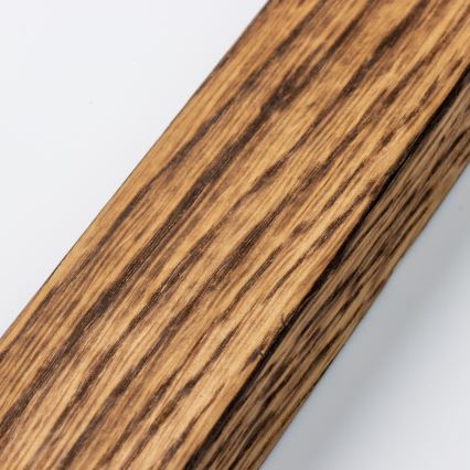 Brilagi - LED Stmívatelné stropní svítidlo SLIMFRAME WOOD LED/58W/230V 124x33,7 cm 3000-6000K hnědá + dálkové ovládání